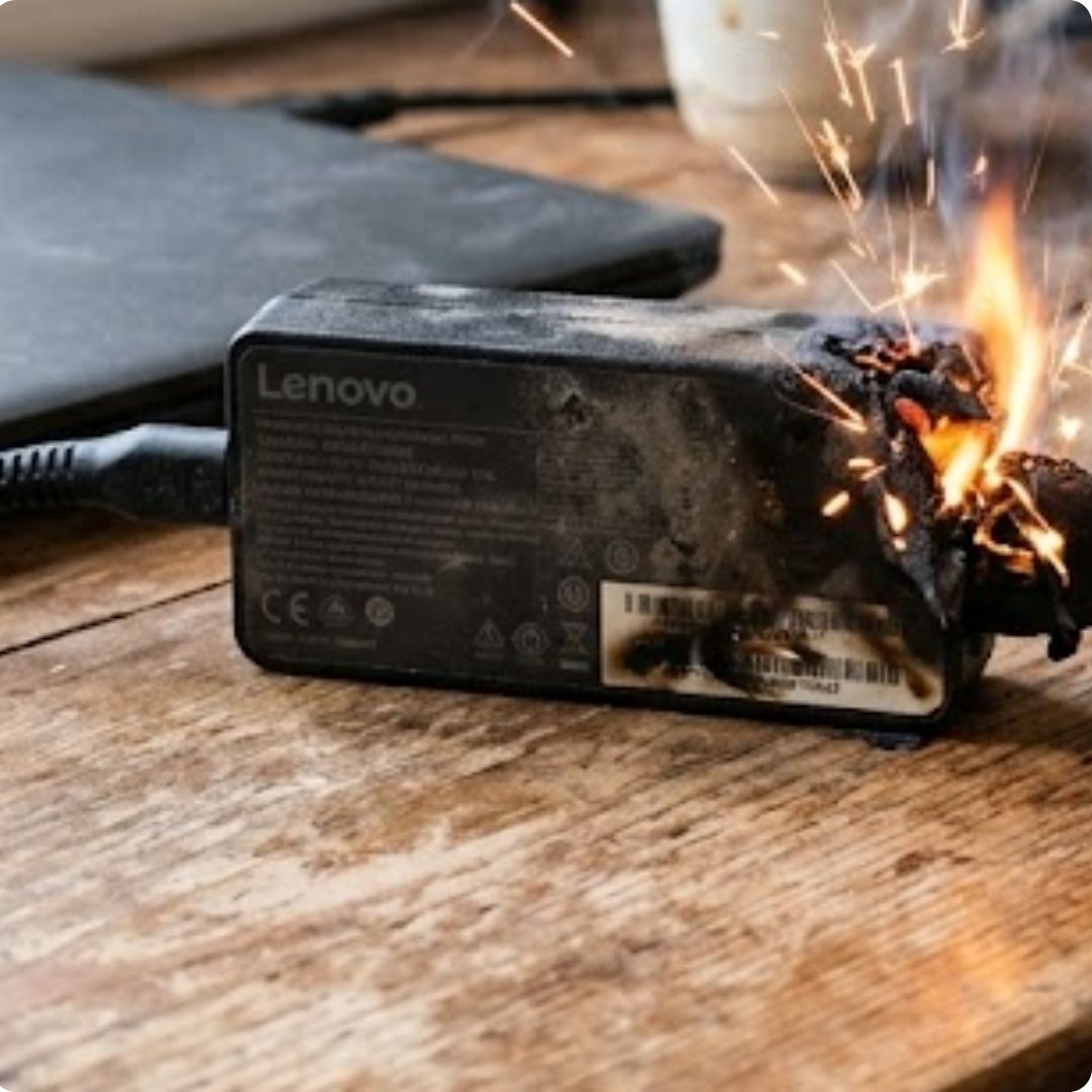 Pasta térmica seca y degradada en procesador de notebook — causa principal del sobrecalentamiento