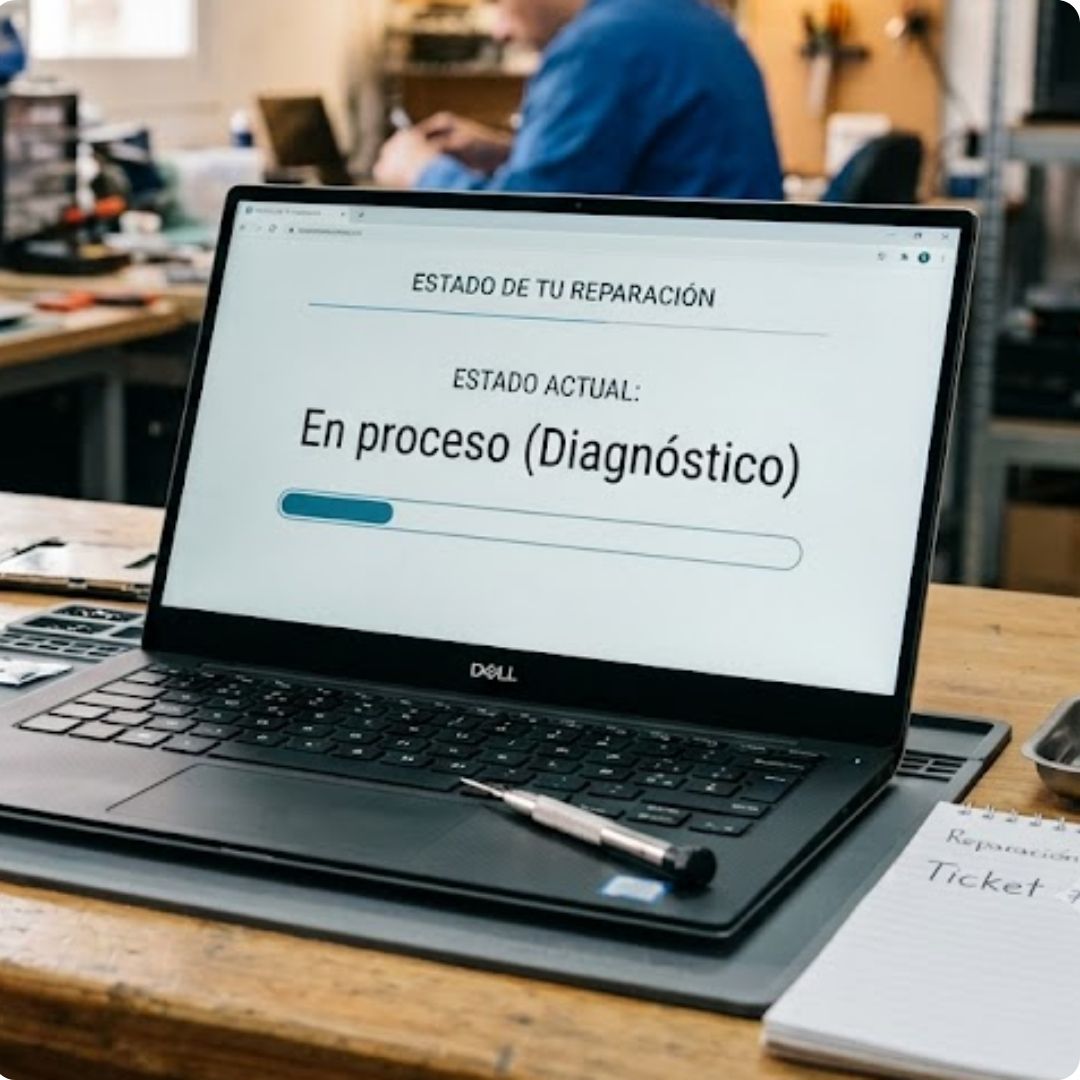 Detalle interno de computadora abierta durante diagnóstico de pitidos de arranque