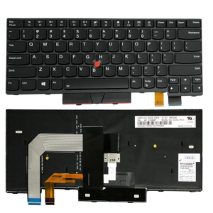 Teclado notebook Lenovo ThinkPad T470 T480 Retroiluminado Español Latino (MPN: 01AX487-V2 - S/N: SN33966966)