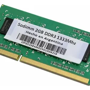 MEMORIA RAM DDR3 2GB SODIMM (NOTEBOOK)